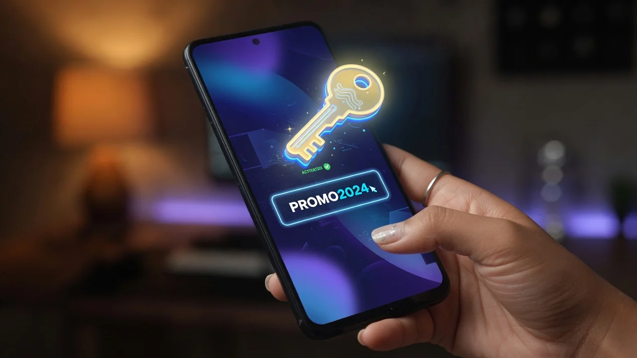Postup aktivace bonusu přes promo kód